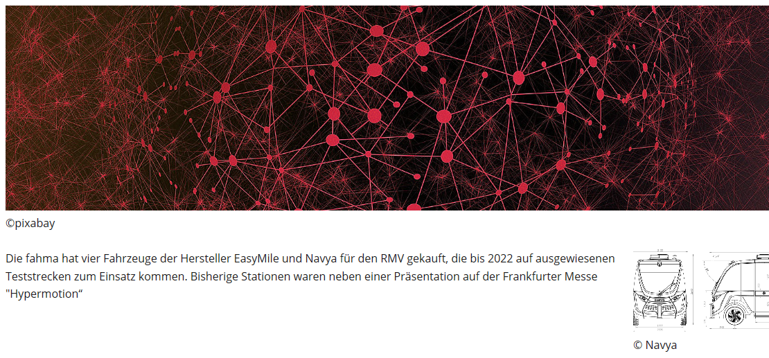 Link zur Webseite: Teststrecken für autonomes Fahren